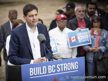 David Eby bets big on potential for more major projects in 'Build B.C. Strong' platform