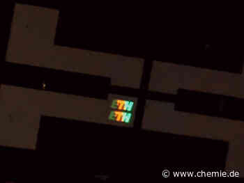 Winzige OLED-Pixel lassen sich wie Mikrochips herstellen