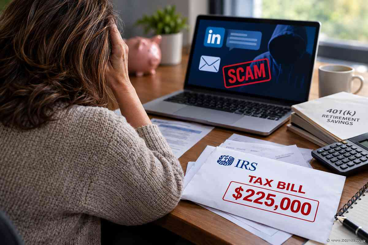 Woman Drains 401(k) in $600K LinkedIn Scam — Then Faces $225K Tax Bill on Money She Lost