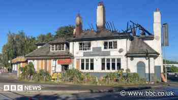 Two boys bailed after fire at former restaurant