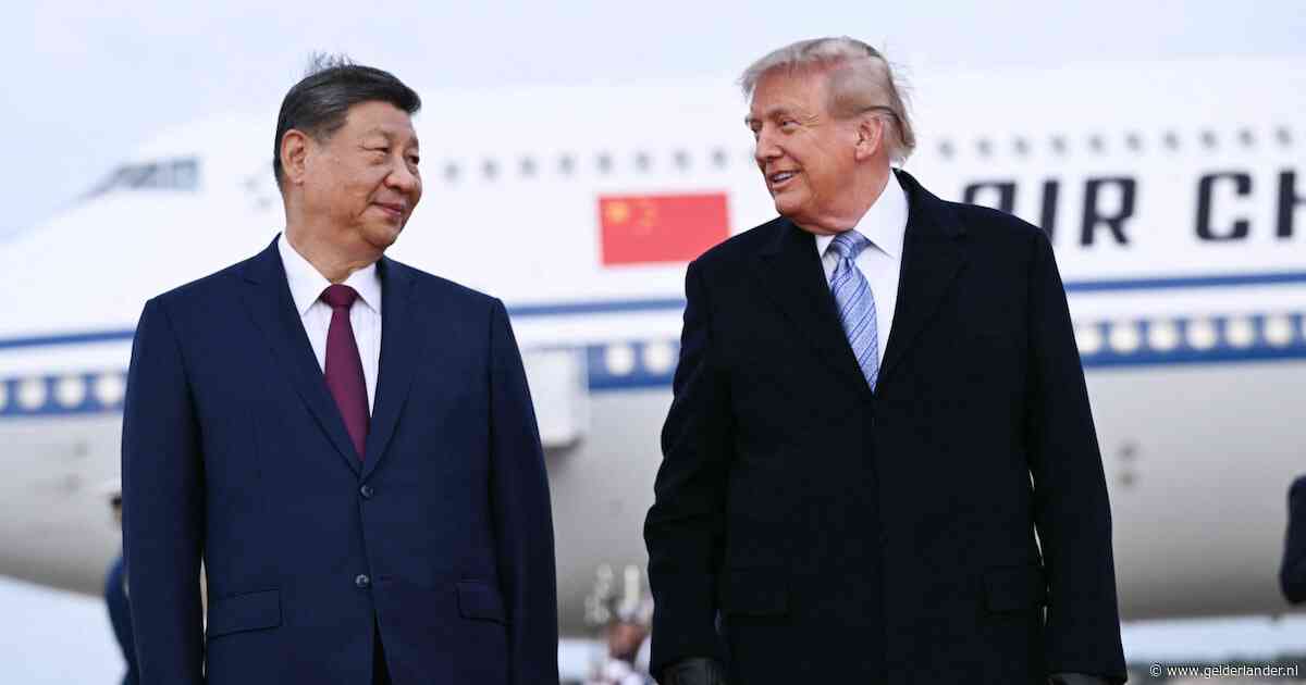 Chinese president Xi aangekomen in VS voor driedaags staatsbezoek, Trump haalt hem zelf op