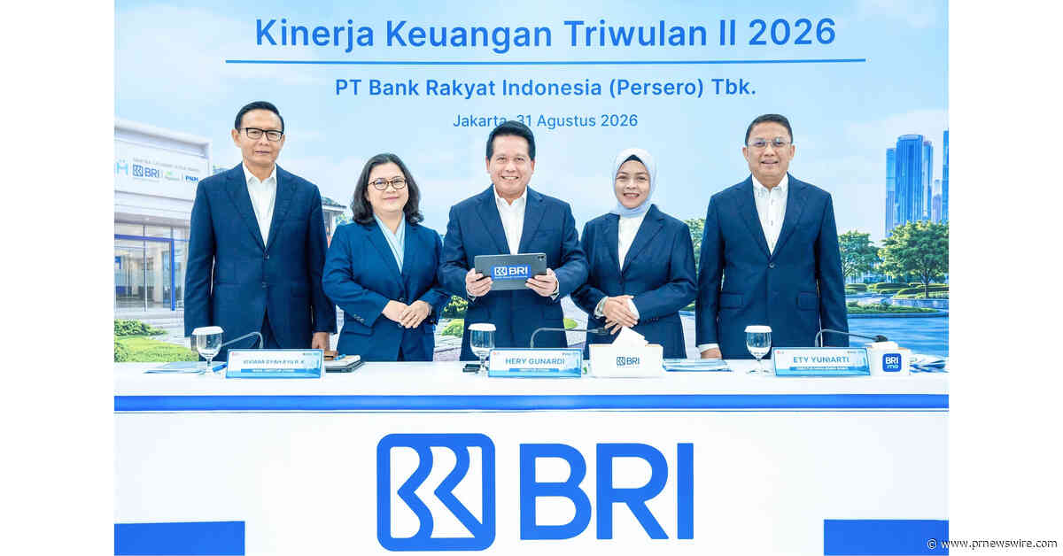 Sustaining Its Role as a Driver of the People's Economy, BRI Posts IDR 31.2 Trillion Net Profit in Q2 2026