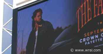 J. Cole fans brave weather and traffic for Fayetteville homecoming concert
