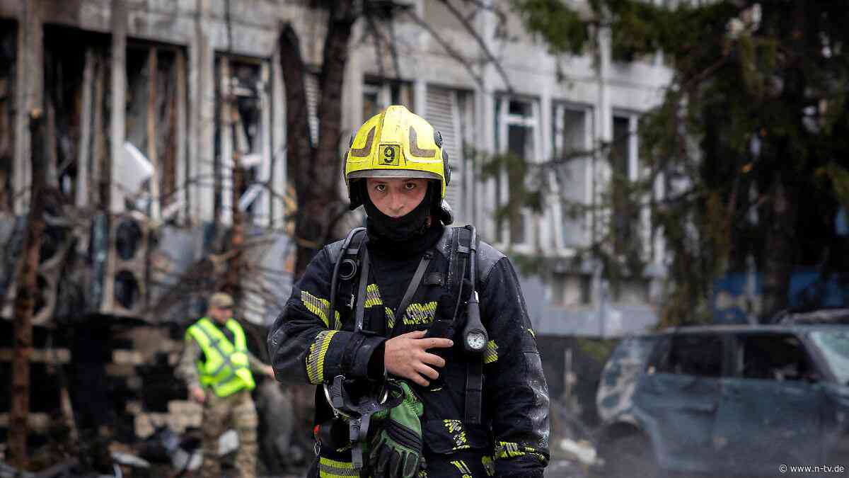 14 Explosionen gezählt: Russen überziehen Kiew in der Nacht mit ballistischen Raketen