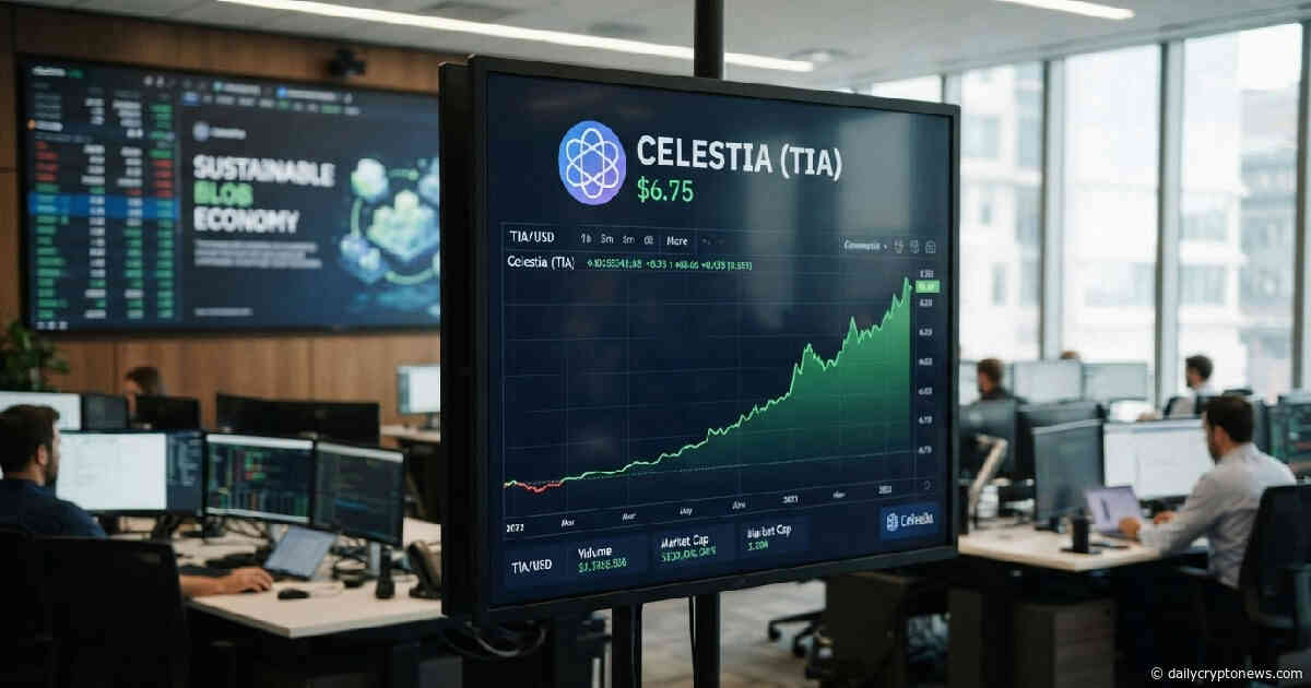 celestia tia targets 0.625 with blob economy proposal