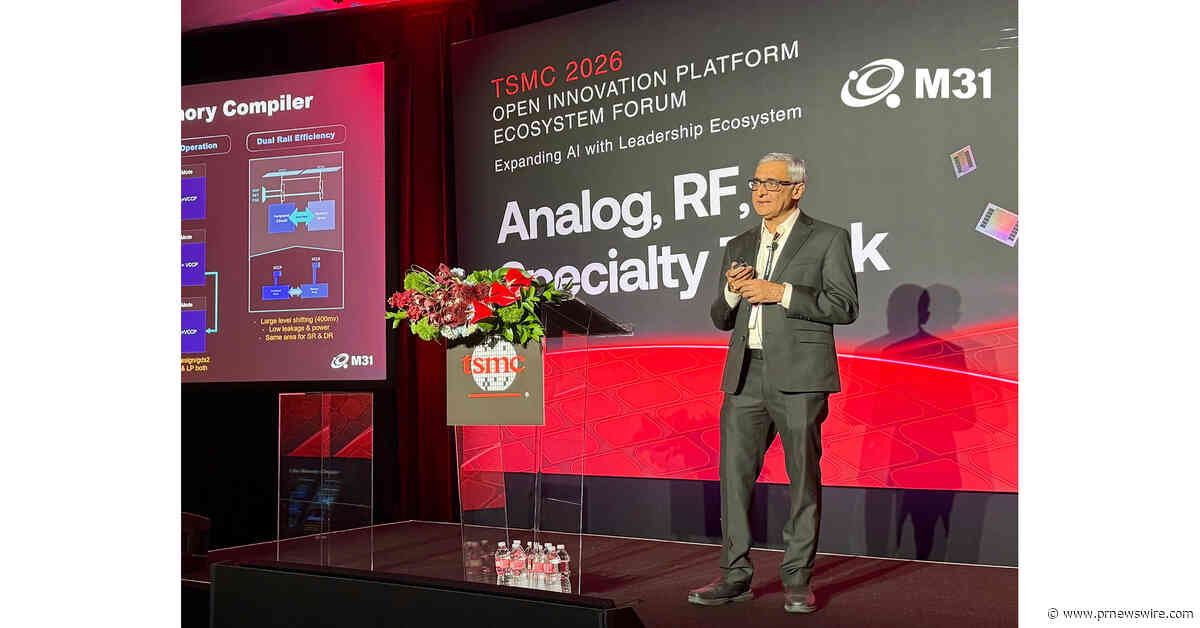 M31 and Ambiq Collaborate on TSMC N12e® Foundation IP to Address Demanding SoC Power and Area Targets