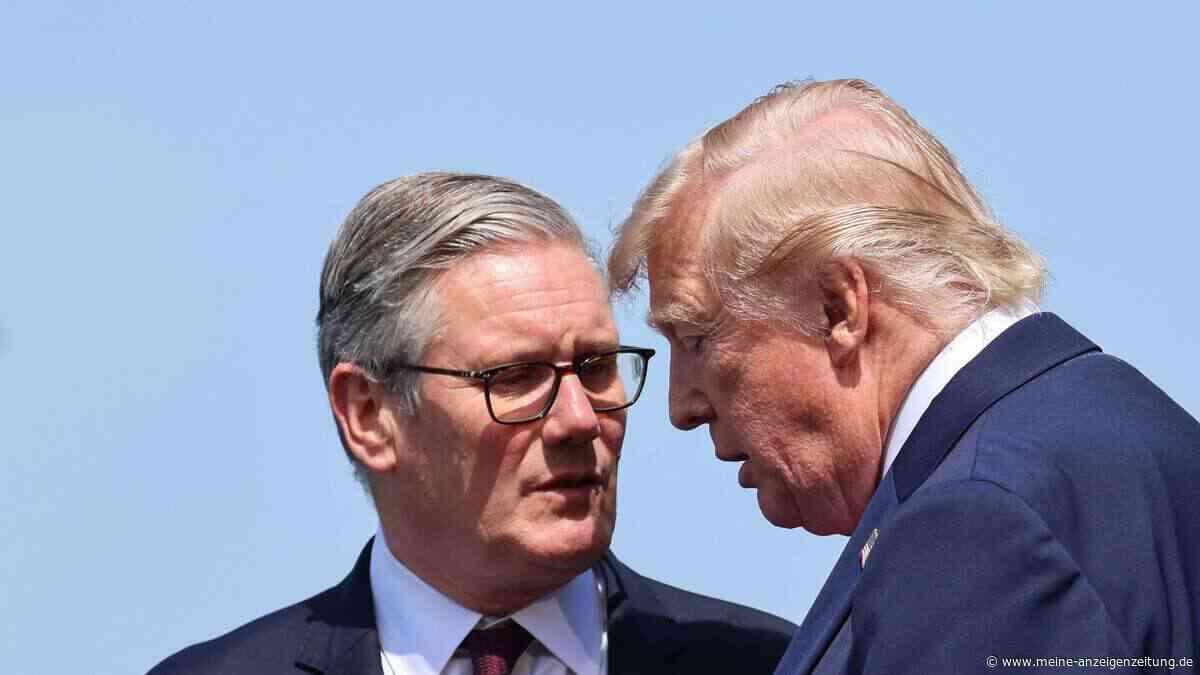 Wegen britischer Migrationspolitik: Trump nannte Ex-Premier Starmers Vorgehen „dumm“ bei Treffen