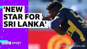 Dream debut - Colombage takes three wickets to stifle England