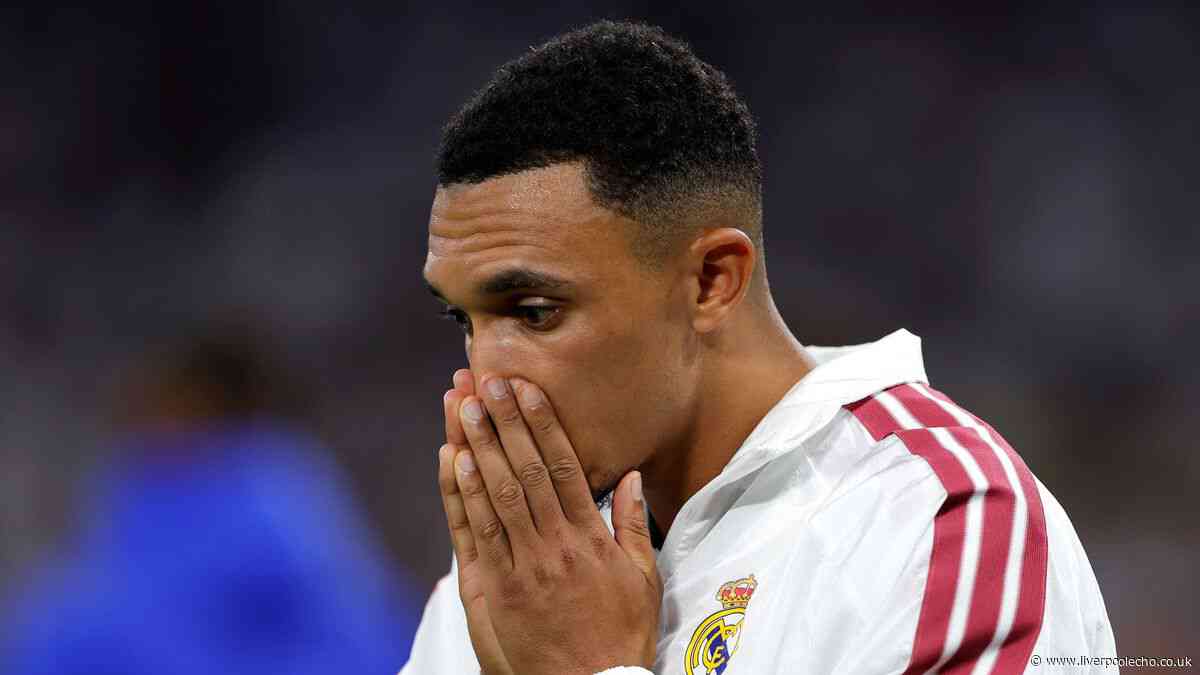 Trent Alexander-Arnold's value continues to fall as reality of Real Madrid move starts to bite