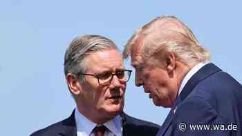 Wegen britischer Migrationspolitik: Trump nannte Ex-Premier Starmers Vorgehen „dumm“ bei Treffen