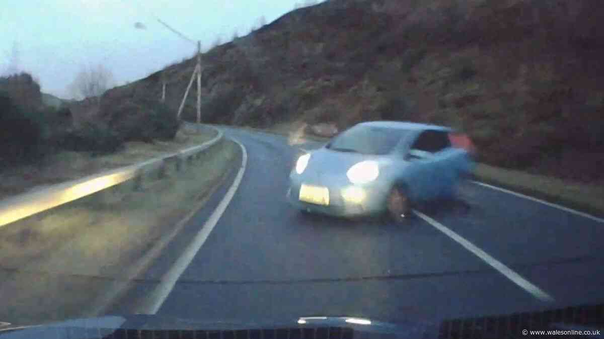 Driver seriously injured in head-on crash as teen loses control