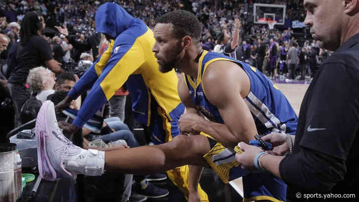 How Steph Curry's ailing knee is doing as Warriors prepare for NBA training camp