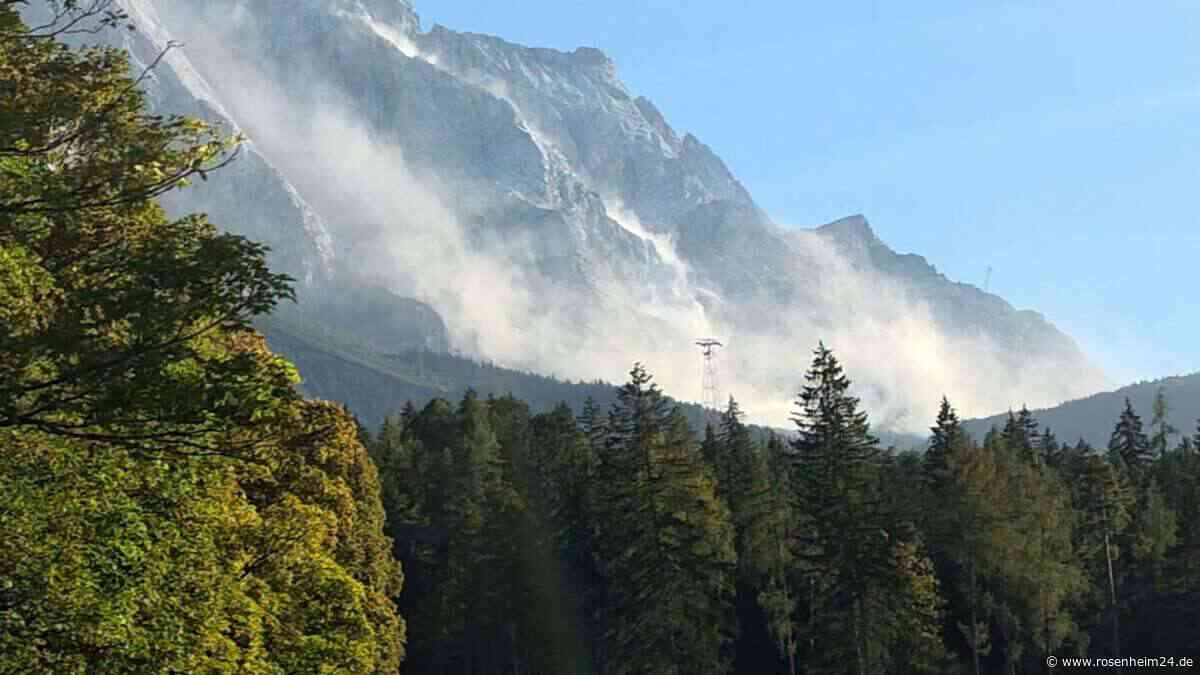 Gestein und Staub: Ursachen und Folgen des Felssturzes an der Zugspitze