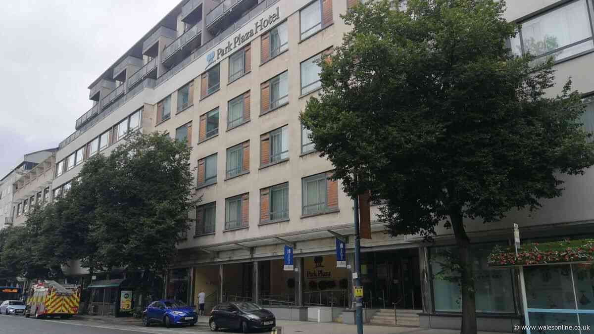 Businessman floors two people with punches outside Cardiff hotel
