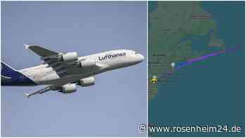 Alarm in A380: Lufthansa-Airbus auf Weg nach München muss umdrehen – mitten über Ozean
