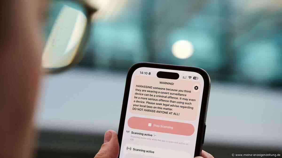 Smart Glasses in der Nähe? App schlägt Alarm