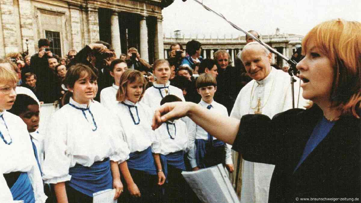 Sie brachte Braunschweigs Kinder zum Singen - sogar vor dem Papst in Rom