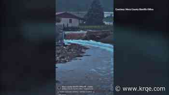 Flood watch in effect as rain saturates New Mexico