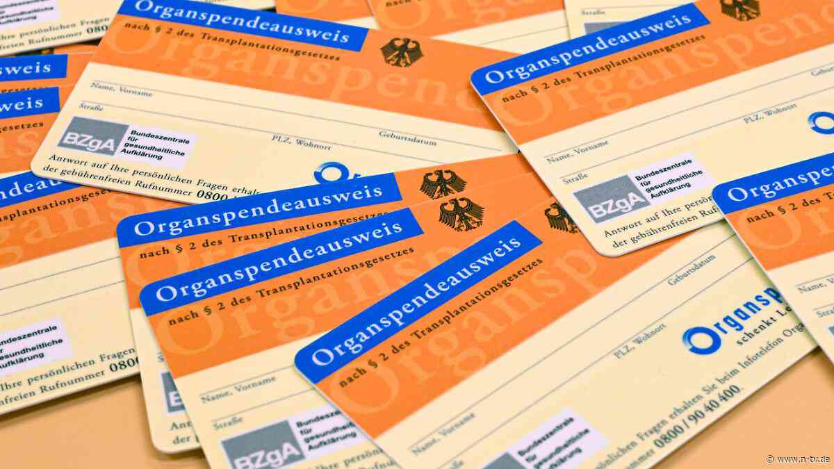 Bereits der dritte Versuch: Neuer Anlauf für Organspende per Widerspruchslösung