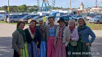 37 Kilometer im Dirndl: Sieben Frauen marschieren zum 20. Mal aufs Oktoberfest