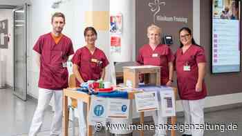 Sinnes-Parcours im Klinikum Freising lässt Besucher in Minuten altern