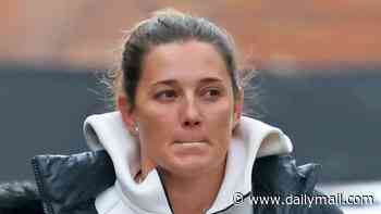 Jasmine Stefanovic pops out for a caffeine hit as dog walker exercises problematic family pooch Chance the Yapper