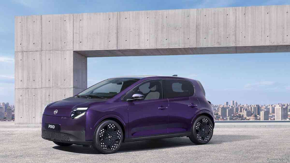 Kleinwagen kommt erneuert zurück: Nissan Pixo - Japans günstigstes E-Auto 