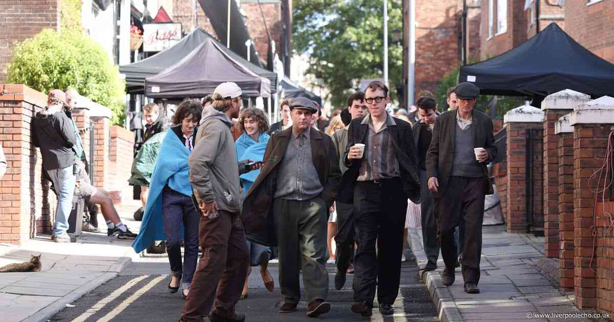 Liverpool's famous Ye Cracke pub rolls back the years for Beatles movie