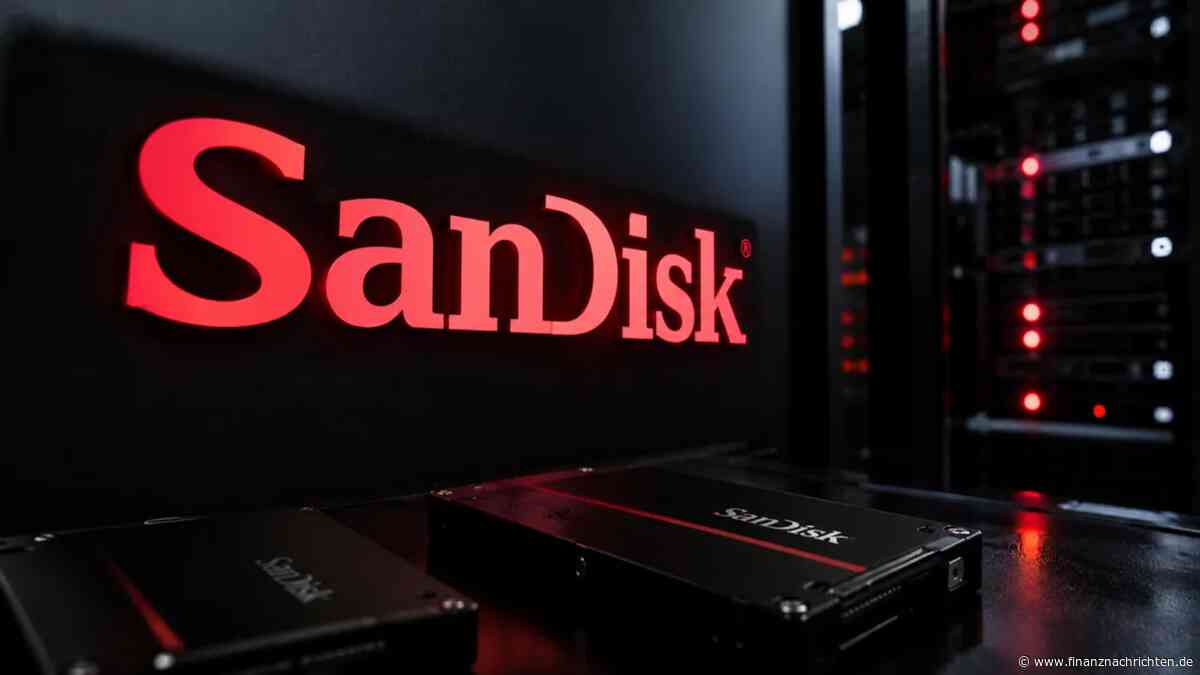 Analyst bullish: Sandisk-Aktie schon über 600 % im Plus - geht da noch mehr?