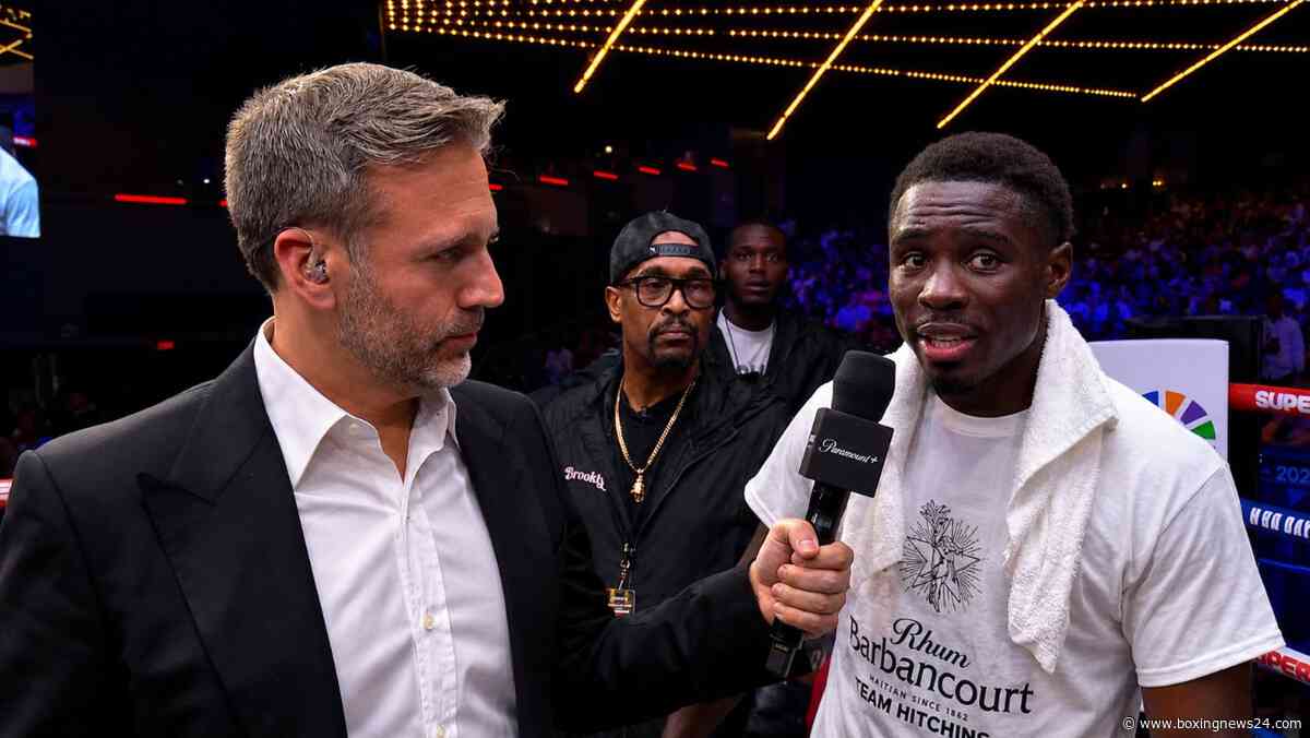 Richardson Hitchins Accepts Keyshawn Davis Fight