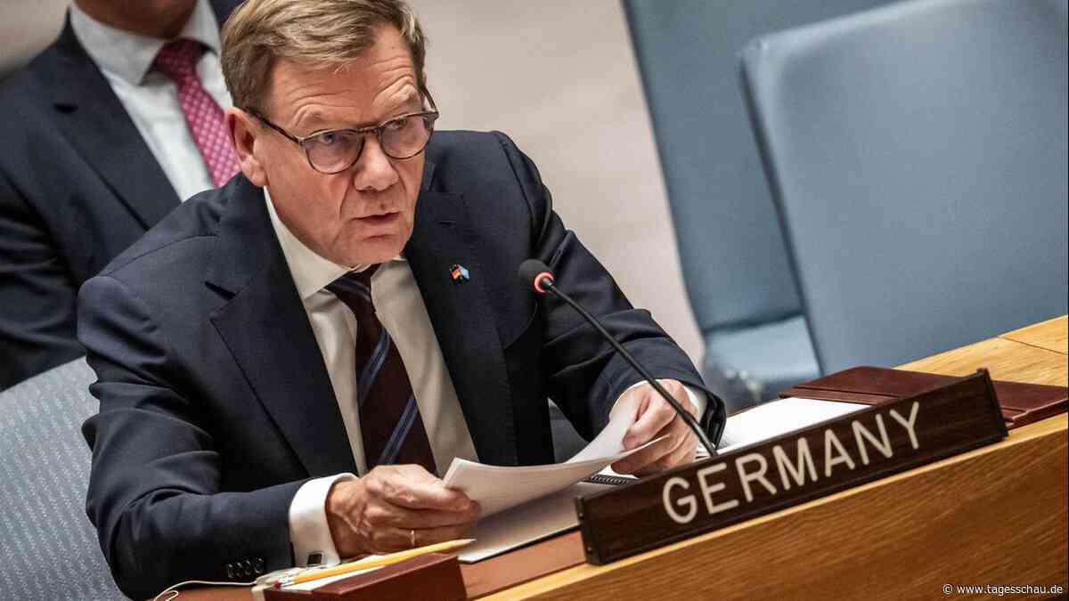 Wadephul wirft Moskau Eskalation in Europa durch Hybrid-Angriffe vor