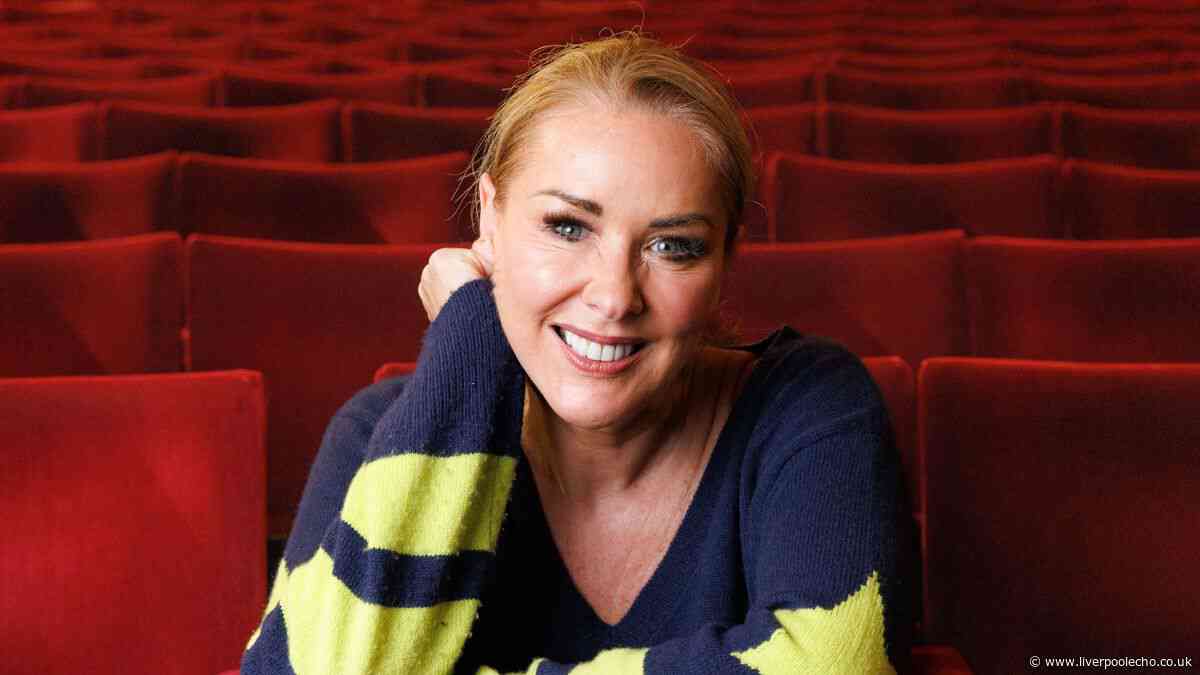 Claire Sweeney in tears after Liverpool crowd's opening night response