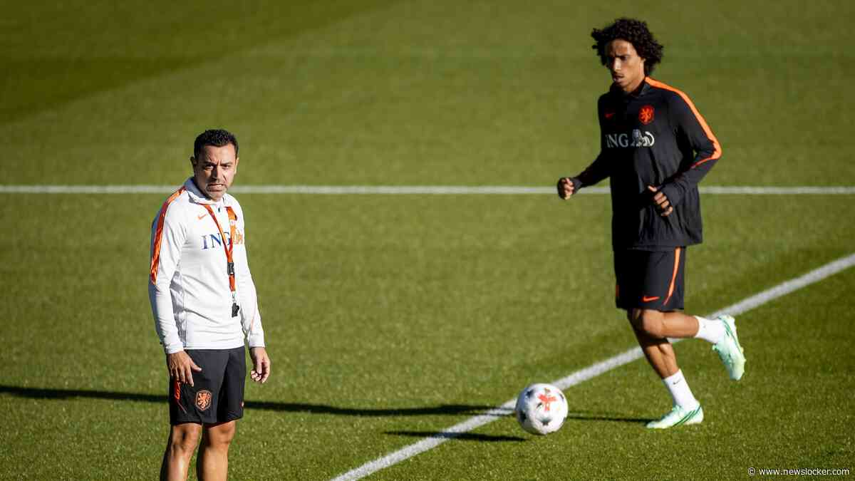 Bondscoach Xavi zet Zechiël, Taylor en Timber op tribune in Nations League-kraker met Duitsland