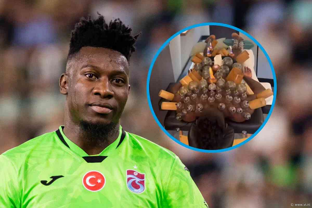 Onana speelt met vuur en deelt opvallende beelden