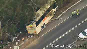 ‘It was a real mess’: 18 people being treated after major bus crash