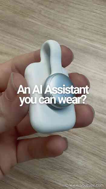 What if you could carry an AI assistant around with you?