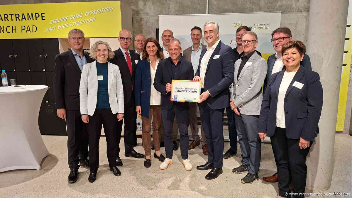 Bildungszentrum ?umwelt? wird offiziell als Umweltstation anerkannt