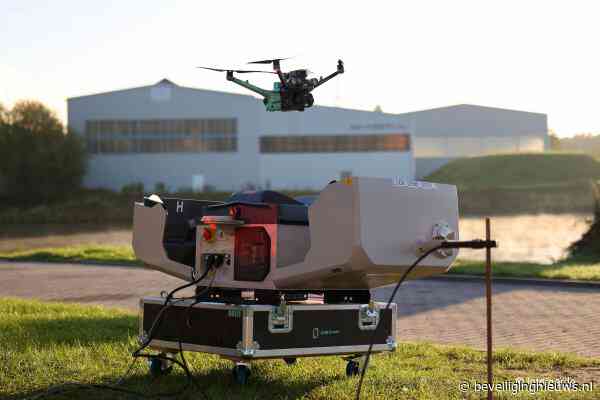 Collectieve beveiliging van bedrijventerrein met drones