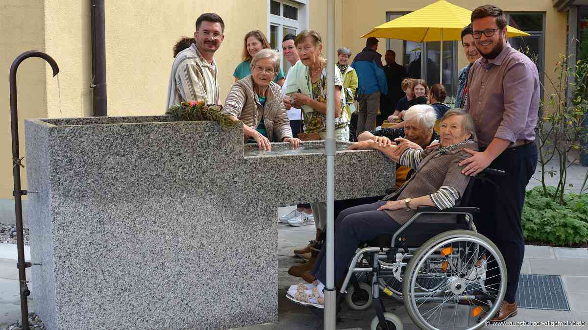 Barrierefreies Kneipp-Becken bringt Abkühlung für Babenhauser Senioren