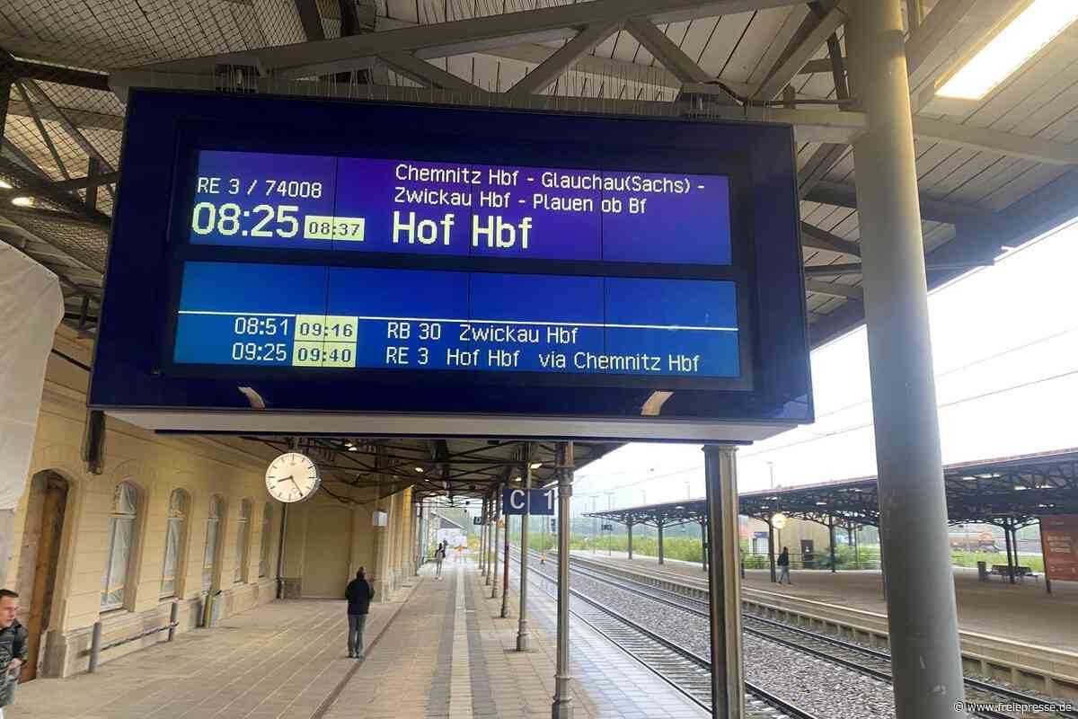 Achtung: Aktuell wieder Bahnchaos zwischen Dresden und Chemnitz
