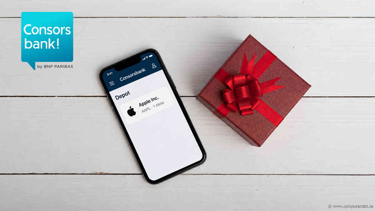 Apple-Aktie als Prämie: So funktioniert die neue Consorsbank-Aktion