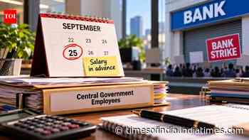 3-day bank strike: Central govt employees to get salaries in advance; banks open Sunday
