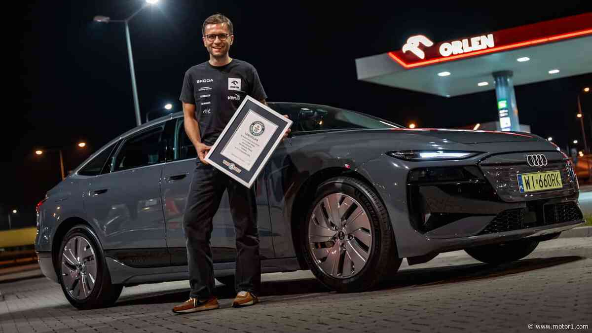 Audi EV Sets Guinness Record With 831 Miles On A Single Charge