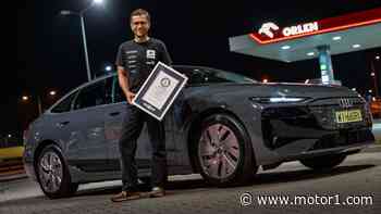 Audi EV Sets Guinness Record With 831 Miles On A Single Charge