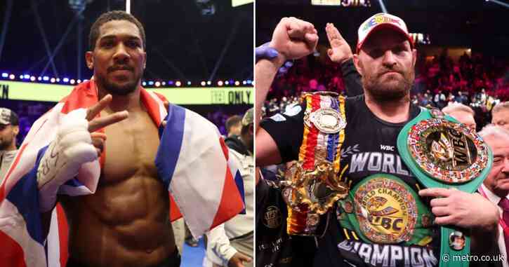 Boxing legend in talks to return for ‘double main event’ on Anthony Joshua vs Tyson Fury show