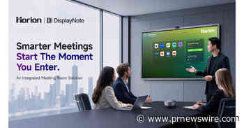 Horion and DisplayNote Partner to Deliver a More Seamless Meeting Experience on Interactive Displays