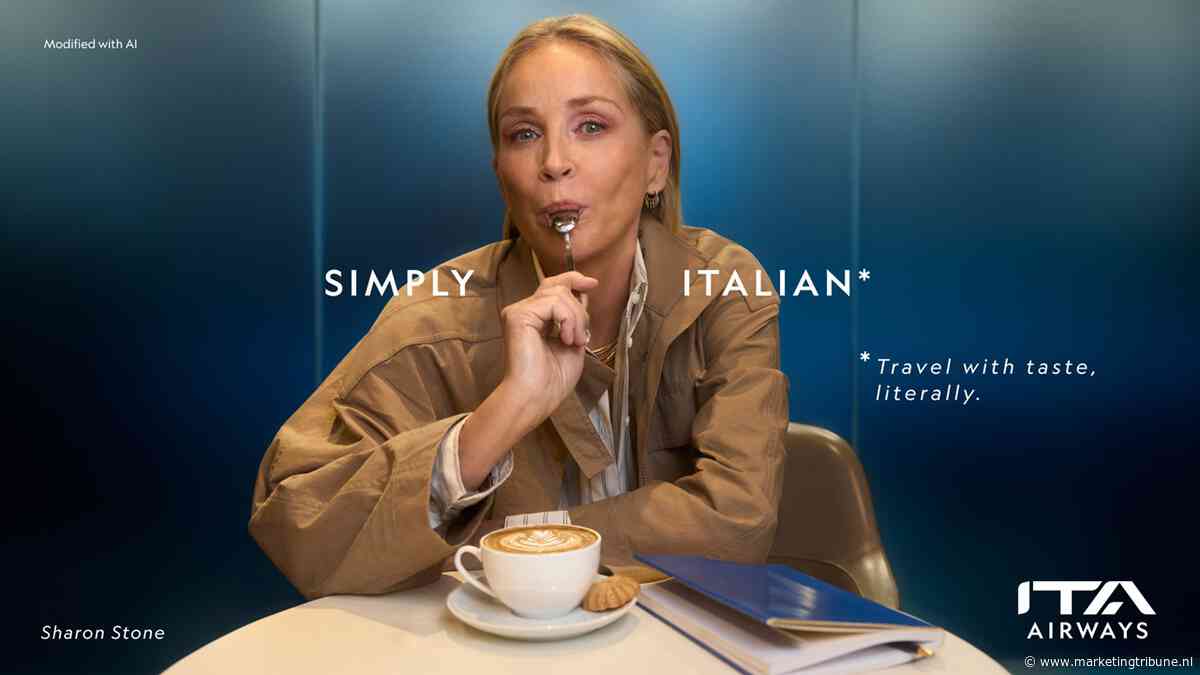 Sharon Stone nieuwe ambassadeur ITA Airways