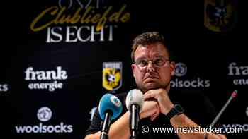 Vitesse en voormalig algemeen directeur Ben Mansvelder nemen afscheid van elkaar