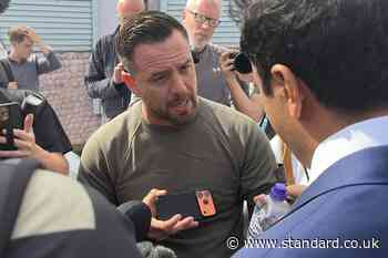 Danny Tommo arrested on suspicion of criminal damage after Channel boat slashing