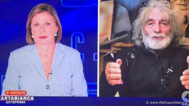 “Mi tolga il contratto e me ne vado via stasera”, “Se non vuole restare, se ne può andare. Basta con i ricatti”: Mauro Corona si infuria con Bianca Berlinguer a “È sempre Cartabianca”